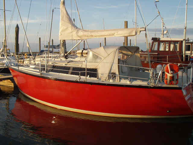 Backbord etwas achterlich